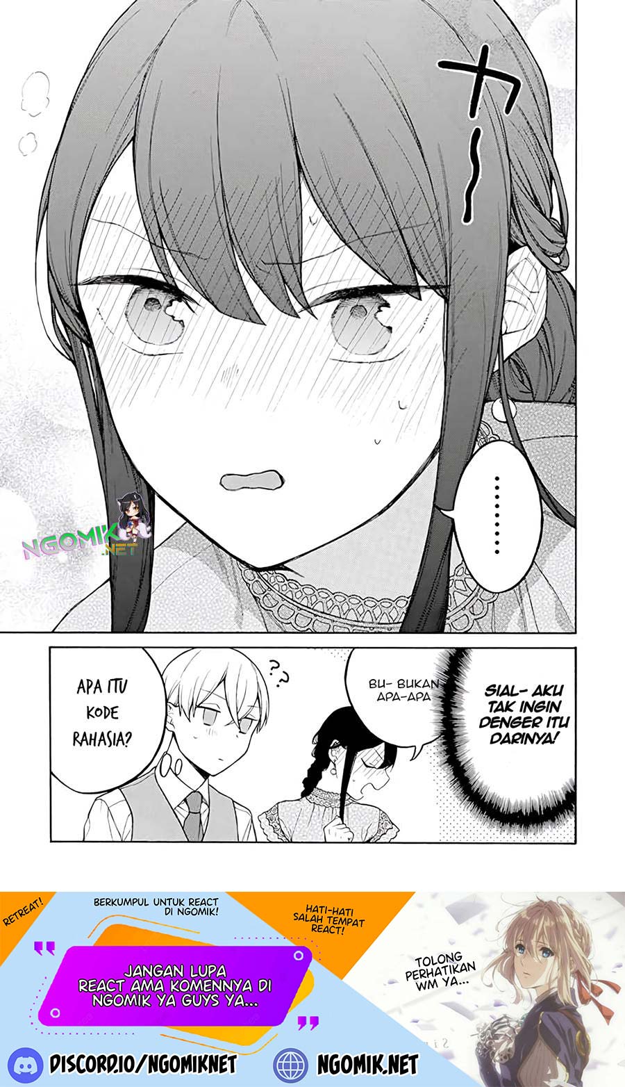 Naka no Warui Iinazuke no Hanashi Chapter 32 Bahasa Indonesia